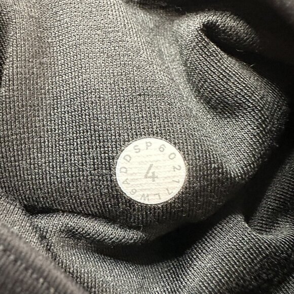 Lululemon Women's Train Times Crop Athleisure Mesh Cutout Leggings Size 4 Black - Picture 8 of 8